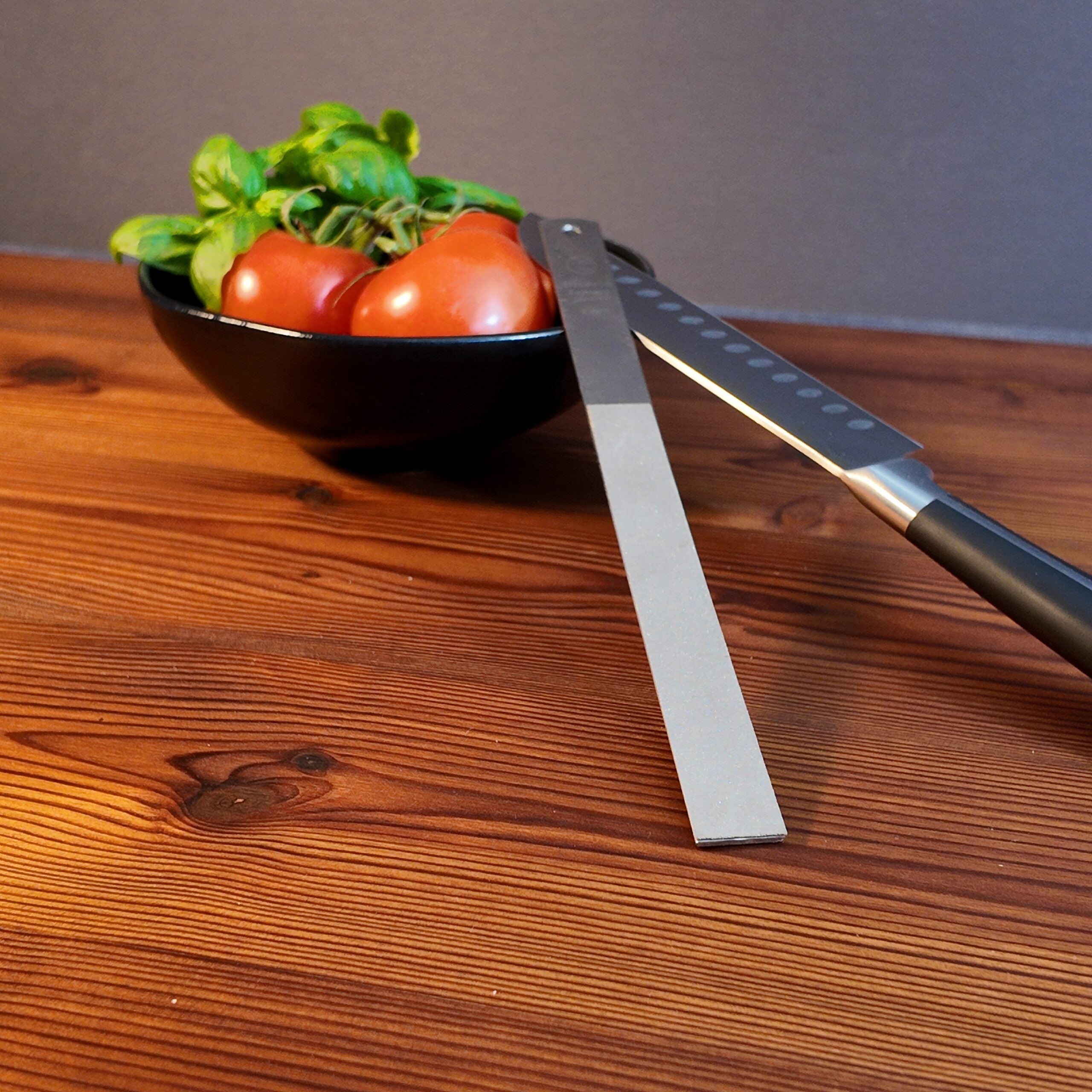 Diamantbryne efter knivslipning