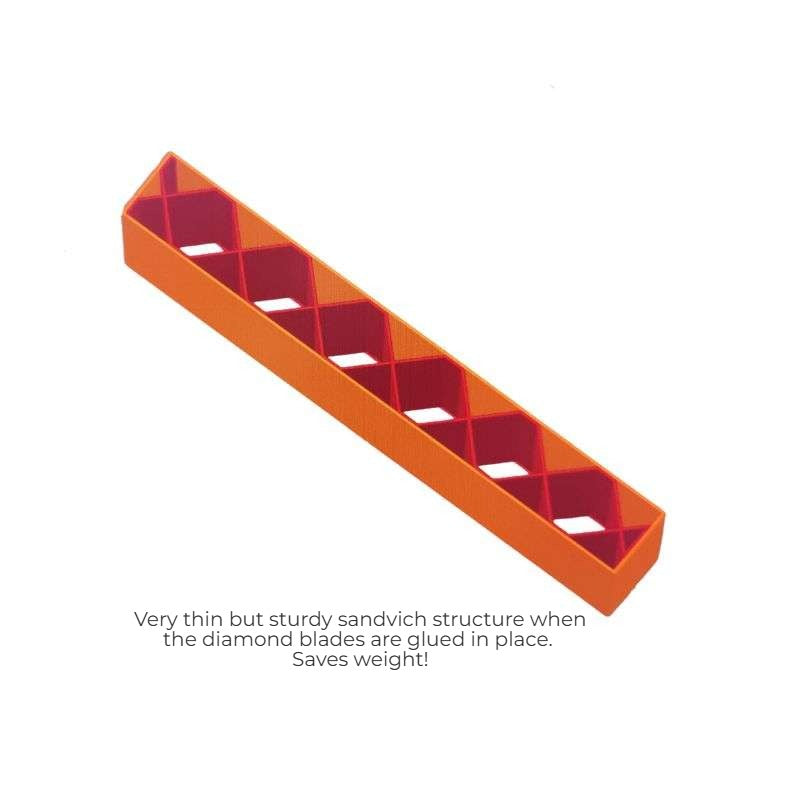 Ultralight – ultralätt diamantbryne för knivar och verktyg